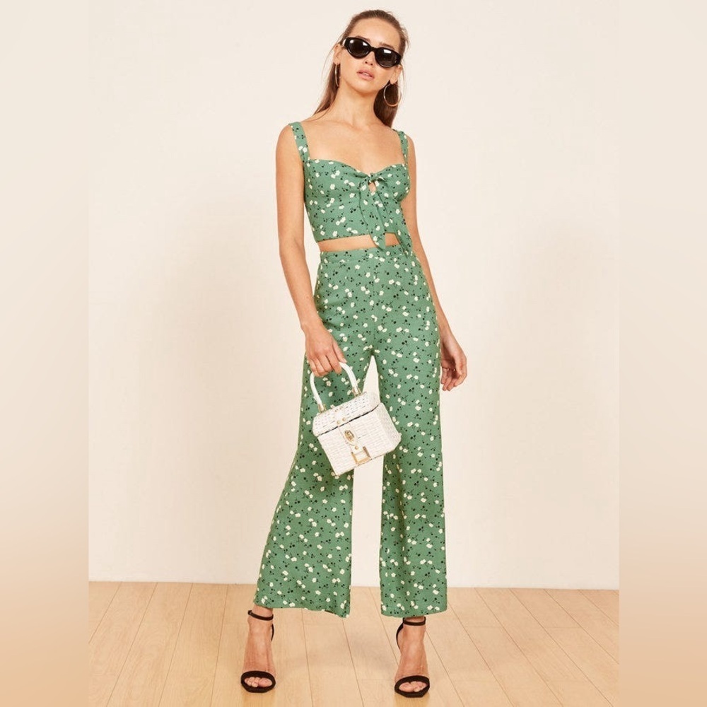 Reformation x Ali Tate Cutler Brandi Pants in Pico - Size 18